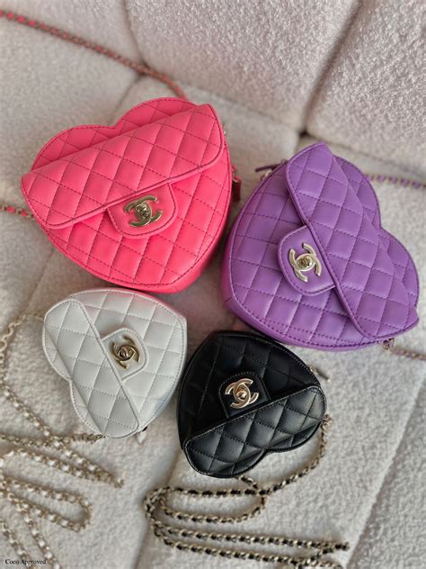 fake chanel heart bag|buy Chanel bag online.